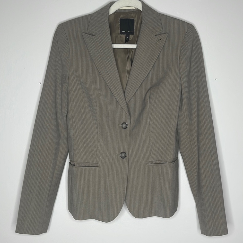The Limited Striped Blazer
